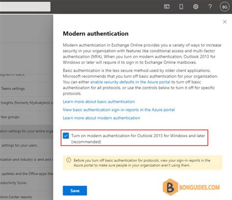 enable smart card authentication exchange 2013|enable modern authentication in exchange 2013.